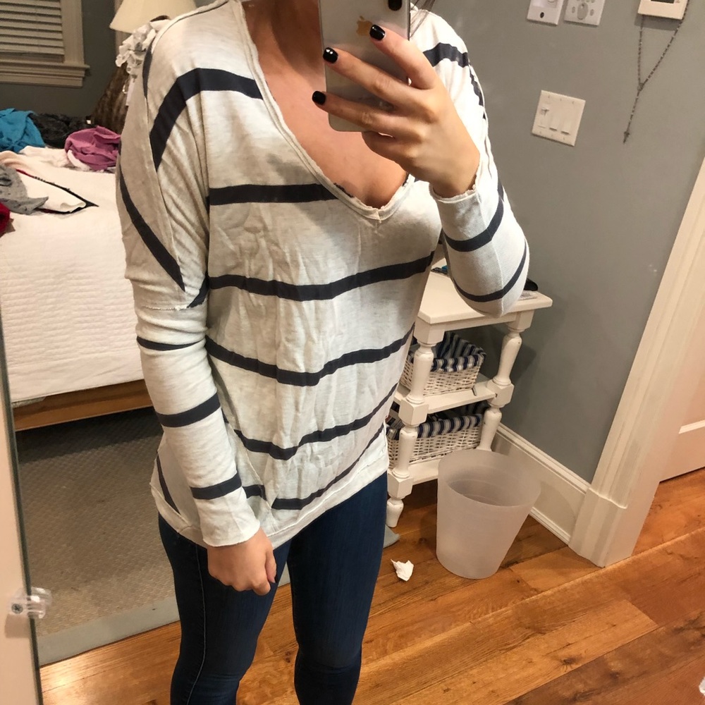 Free people striped top